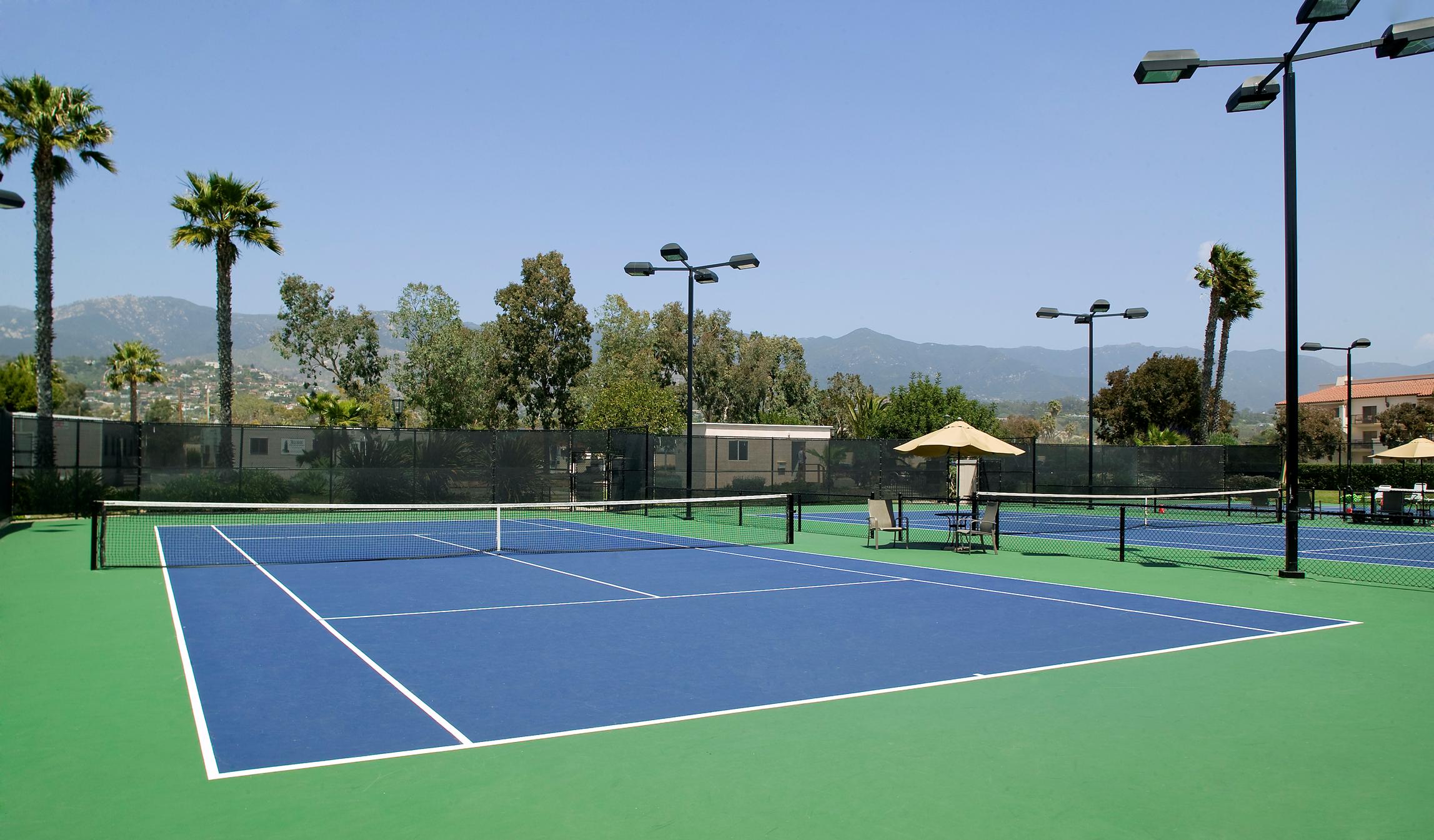 Sân Tennis – Dự án Golden Bay