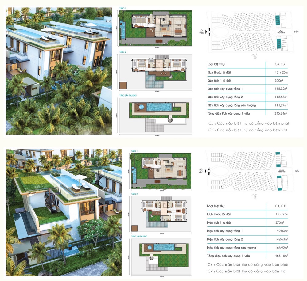Thiết kế Biệt Thự Cam Ranh Mystery Villas 6